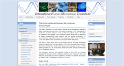 Desktop Screenshot of human-microbiome.org